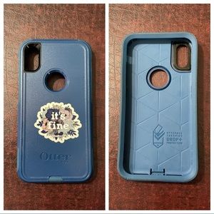 IPhone XR otterbox blue